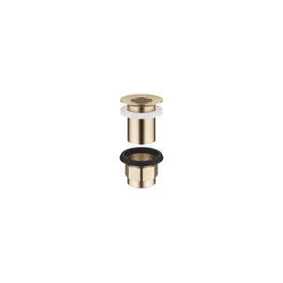 DO Siebventil SERIENNEUTRAL 10110970 1 1/4" Champagne gebürstet (22kt Gold)