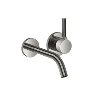 Dornbracht Waschtisch-Wand-Einhandbatterie ohne Ablaufgarnitur META 36860660 Dark Chrome