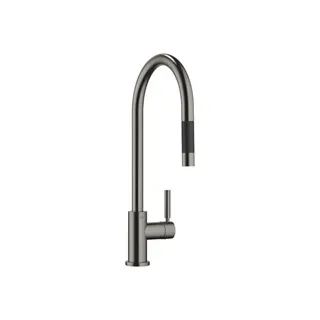 Dornbracht EHM Pull-down mit Brausefunktion TARA 33870888 Dark Platinum gebürstet