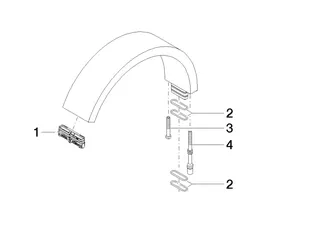 Dornbracht Auslauf ET 90117001301 Messing gebürstet (23kt Gold) – Bild 2