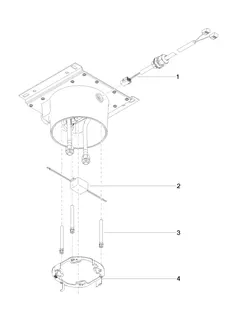 Dornbracht UP-Deckeneinbaukasten für Deckenanbindung SERIENNEUTRAL 35042970 – Bild 3