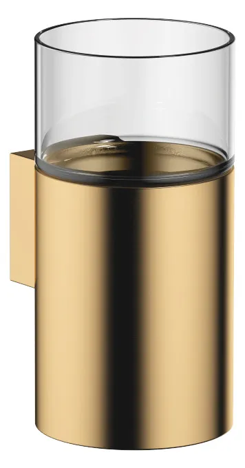 Dornbracht Glashalter, Wandmodell SERIENNEUTRAL 83400979 Messing gebürstet (23kt Gold)