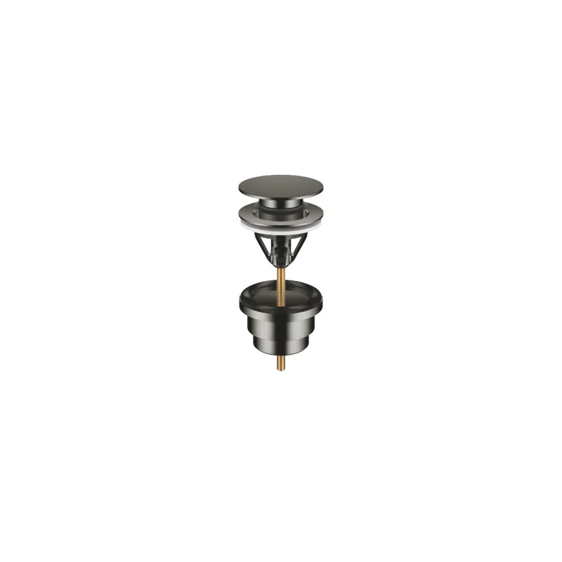 Dornbracht Ablgarn. SERIENNEUTRAL 10125970 1 1/4" Dark Chrome