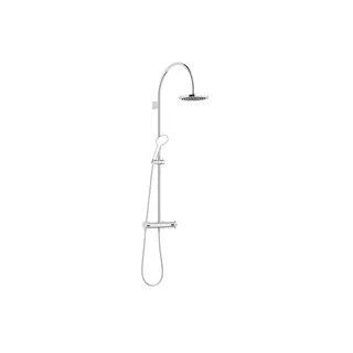Dornbracht Showerpipe mit Brause-Thermostat TARA 34458892 220 mm Chrom