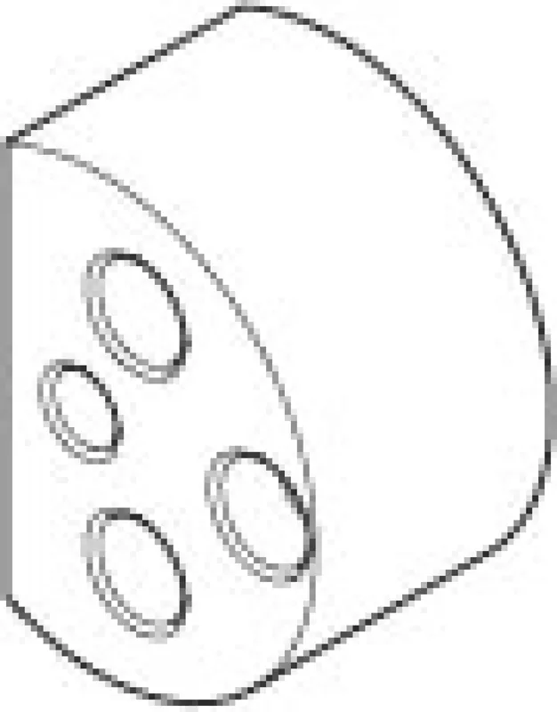 Dornbracht Scheibe für Verlängerung Kartusche ERSATZTEILE 093011016 35 x 19 x 25 mm