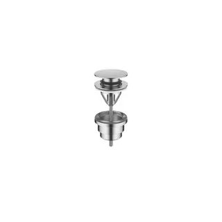 DO Ablgarn. SERIENNEUTRAL 10125970 1 1/4" Chrom gebürstet