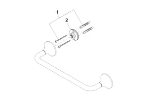 Dornbracht Wannengriff VAIA 83030809 Chrom – Bild 4