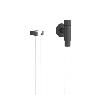 Dornbracht WATER TUBE Kneipp-Wandanschlussb. SERIENNEUTRAL 27823979 Schwarz matt