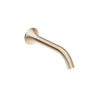 Dornbracht Wannenauslauf für Wandmontage VAIA 13801809 Champagne gebürstet (22kt Gold)