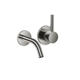 Dornbracht Waschtisch-Wand-Einhandbatterie ohne Ablaufgarnitur META 36867660 Dark Chrome