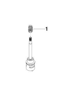 Dornbracht Oberteil Temperieroberteil ERSATZTEILE 90900321000 – Bild 3