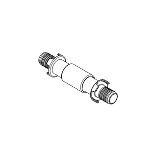 aquatherm black Doppelnippel für flexibles Anschlussrohr – Bild 2