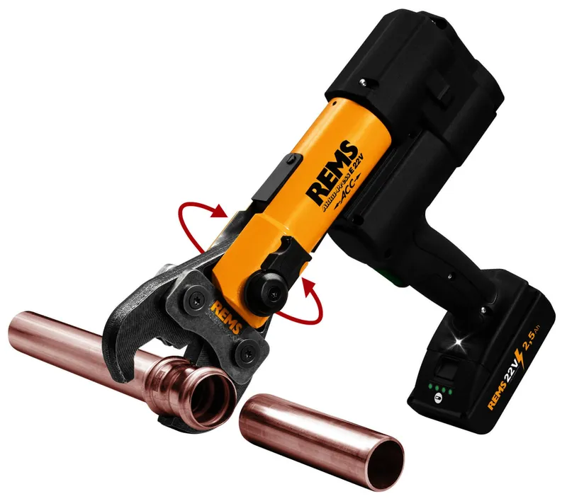 REMS Akku-Press E 22V ACC Basic-Pack L-Boxx