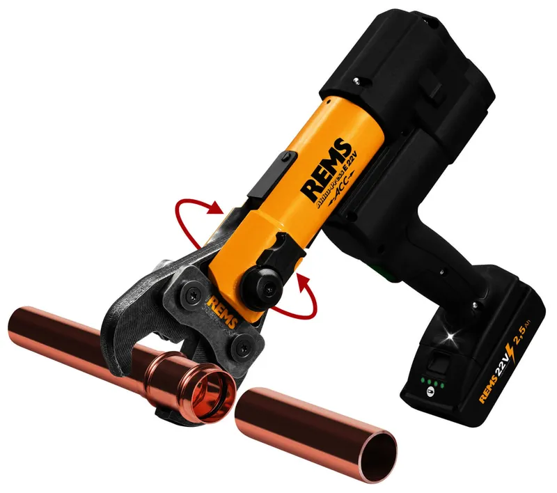 REMS Akku-Press E 22V ACC Basic-Pack