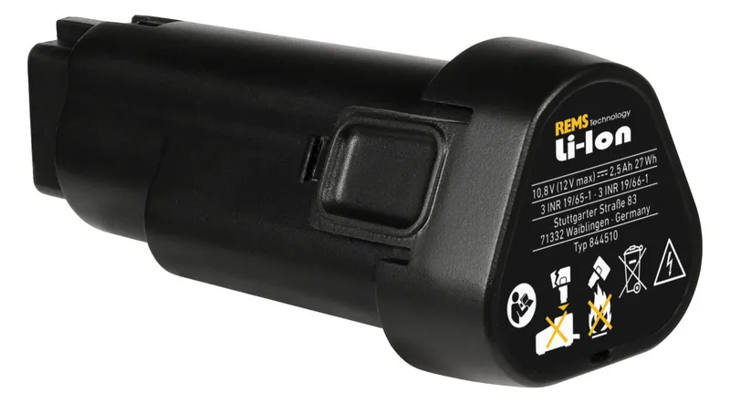 REMS Akku Li-Ion 12V, 2,5 Ah
