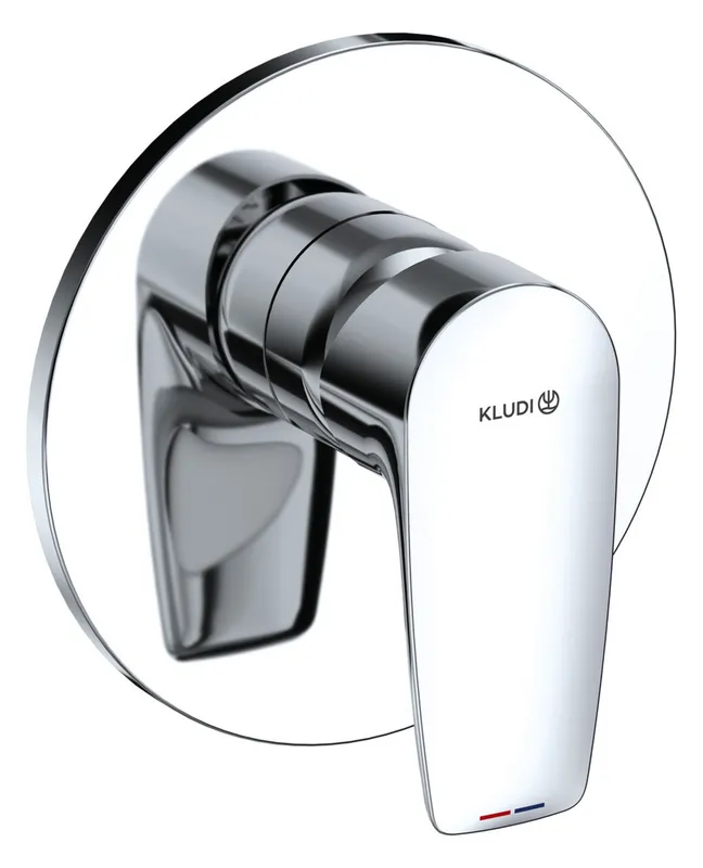 KLUDI PURE&SOLID UP-Br-EHM,Feinbau-Set m. Funktionseinheit chrom