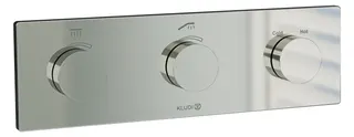 KLUDI-PushTronic Elektronisches UP-THM mit Feinbauset Chrom