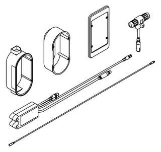Aquarotter Elektronikmodul, A3000open, EM5, ID 02160, UP-Dose und Abdeckung, 24 VDC – Bild 2