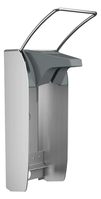 Aquarotter Spender, MEDCARE, Edelstahl, AP, 94x341x170 mm, f. 1000ml, Hebel 170 mm