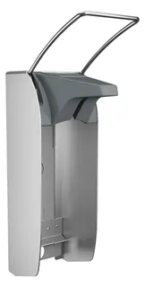 Aquarotter Spender, MEDCARE, Edelstahl, AP, 94x341x170 mm, f. 1000ml, Hebel 170 mm