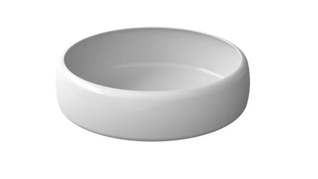Bette Waschtische Rund Curve Schale Anthracite 420x420x115/115mm