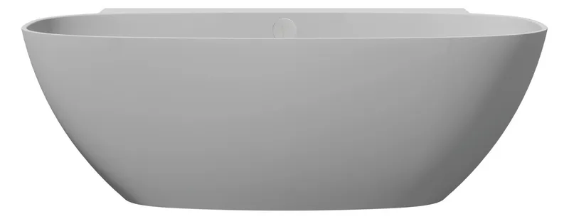 Hoesch Badewanne LaBrillante 1800x800 Vorwand Weiß, mit Überlauf