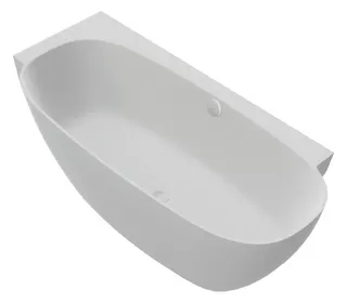 Hoesch Badewanne LaBrillante 1800x800 Ecke Links Weiß, mit Überlauf – Bild 3