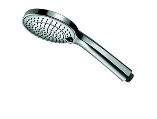 SCHELL Handbrause, 3-strahlig Antikalknoppen, Durchflussbegrenzer, chr