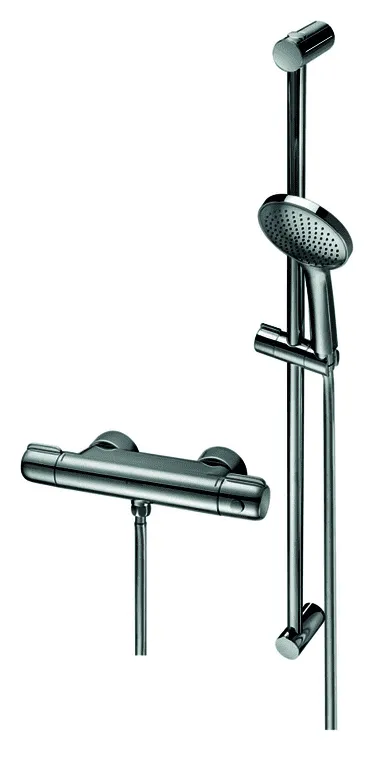 SCHELL Aufputz-Duscharmatur MODUS MD-T Brausegarnitur, Handbrause 3-strahlig