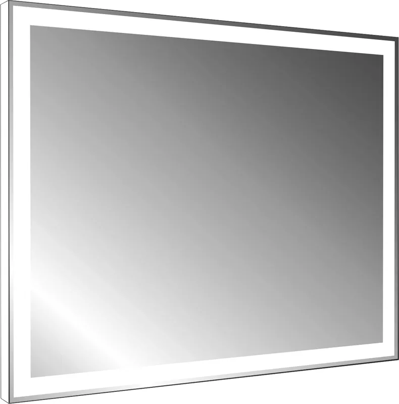 AS Diamant LED-Leuchtspiegel Breite 140 x Höhe 80 cm