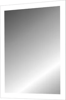 AS Quadrino LED-Leuchtspiegel Breite 80 x Höhe 60 cm