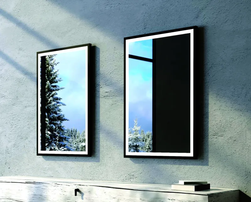 AS Colorato PLUS LED-Leuchtspiegel Breite 120 x Höhe 80 cm