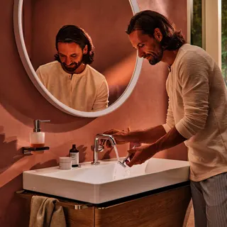 Hansgrohe WTM 110 Tecturis S Fine CoolStart m.Push-Open Ablaufgarnitur chrom – Bild 3