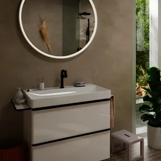 Hansgrohe WTM 150 Tecturis S Fine CoolStart mit Push-Open Ablaufgarnitur MSW – Bild 3