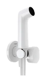 Hansgrohe Handbrause Bidette S f.Kaltwasser m. Schlauch 1250mm und Porter MW – Bild 2