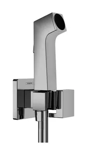 Hansgrohe Handbrause Bidette E f.Kaltwasser m. Schlauch 1250mm und Porter chrom