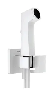 Hansgrohe Handbrause Bidette E f.Kaltwasser m. Schlauch 1250mm und Porter MW – Bild 2
