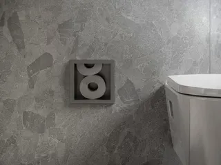 Hansgrohe Einbau Toilettenpapierhalt.XtraStoris Original m.Vorratsbehält. f.6 Rollen BST – Bild 5