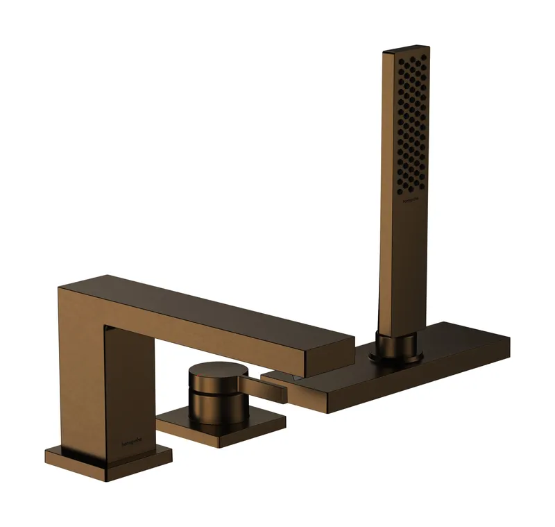 Hansgrohe 3-Loch Wannenrandmischer Tecturis E mit sBox BBR
