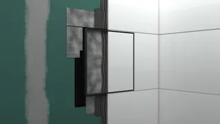 Hansgrohe Einbau Abfalleimer XtraStoris Rock 300/300/100 Mattschwarz – Bild 4