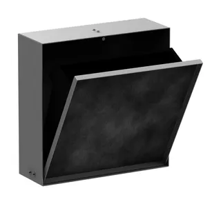 HG Einbau Abfalleimer XtraStoris Rock 300/300/100 Mattweiß