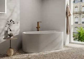 Hansgrohe Wannenmischer Tecturis E bodenstehend BBR – Bild 3