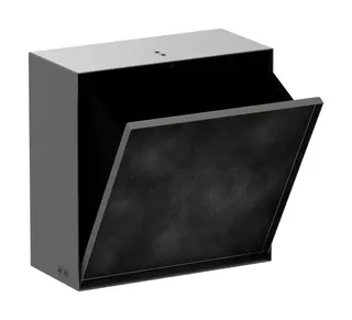 HG Einbau Abfalleimer XtraStoris Rock 300/300/140 Mattweiß