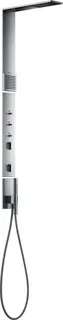 Hansgrohe Duschpaneel Axor ShowerComposition Thermostat Kopfbrause 110/220 1jet chrom