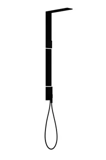 Hansgrohe Duschpaneel Axor ShowerComposition Thermostat Kopfbrause 110/220 1jet MSW – Bild 2