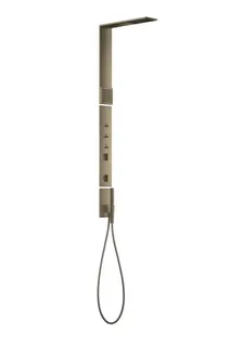 Hansgrohe Duschpaneel Axor ShowerComposition Thermostat Kopfbrause 110/220 1jet BN