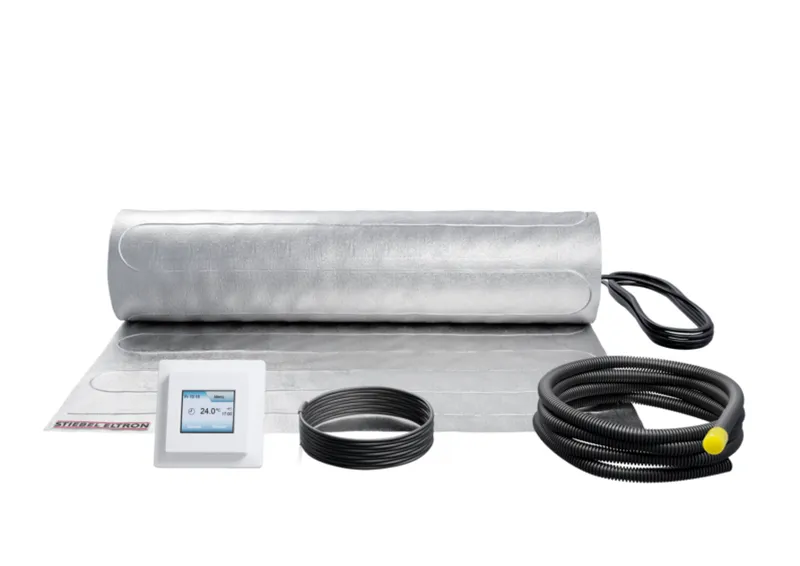 STIEBEL ELTRON Fußbodentemperierung FTD 140/9 Set Plus, 9 m2, 1260W/230V
