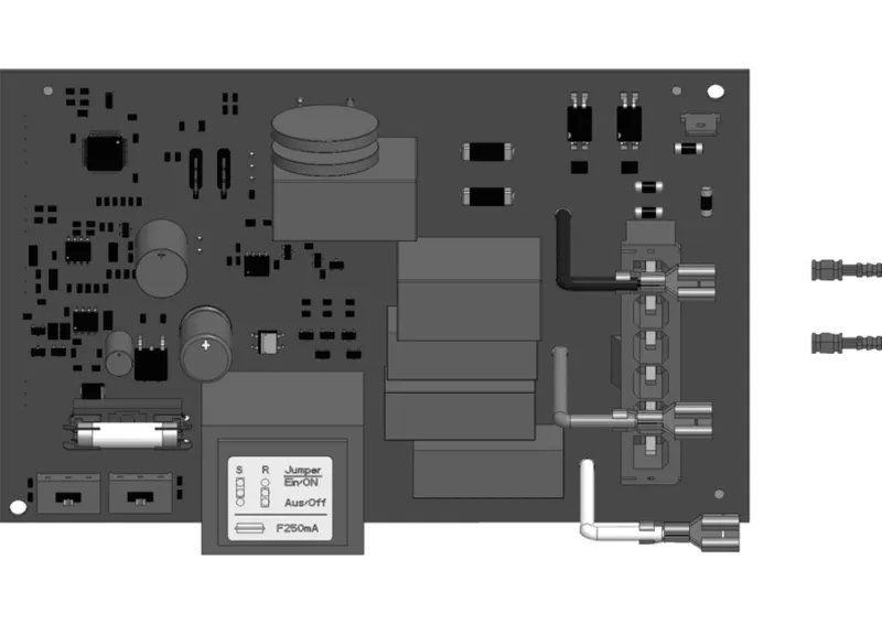 STIEBEL ELTRON Ersatzteil 322509 El.Bgr. SHZ-LCD Regler NK Ers.