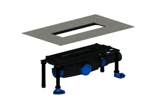 Ablaufgehäuse DallFlex 115, DN 50 – Bild 2