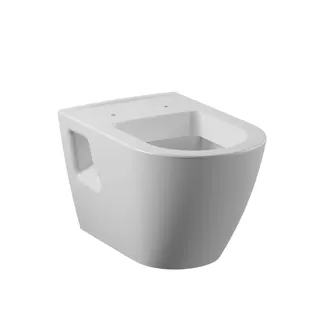 sanibel 3001-Wand-Tiefspülklosett PLUS spülrandlos S-Flush Bef. rund CLEAN weiß